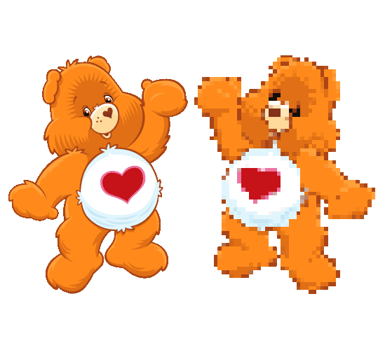 before&afterCarebear