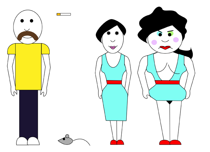 CharactersDrawn